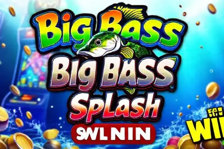 Caça-níqueis Big Bass Splash em ação