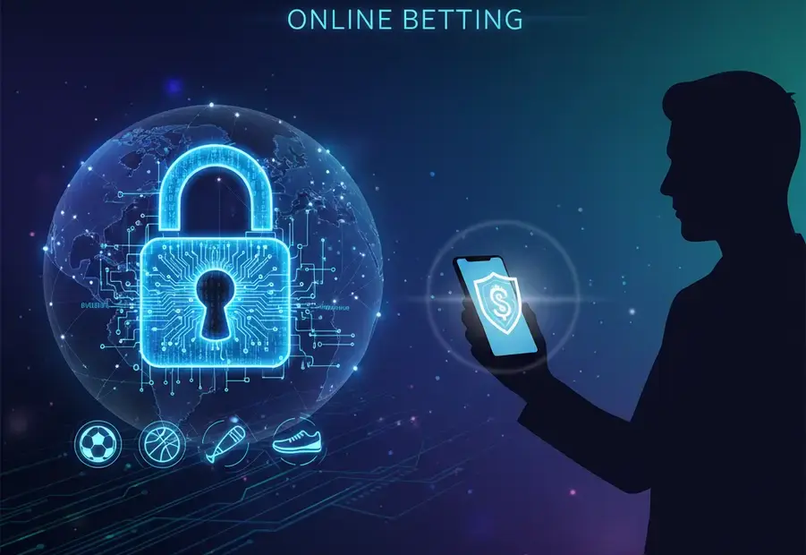 Capa sobre segurança em apostas esportivas