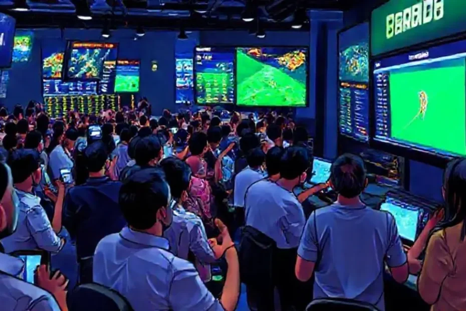 Apostadores utilizando BRABET