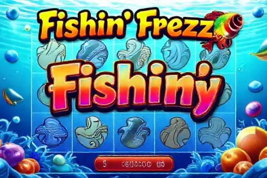 Bilhete digital do jogo Fishin’ Frenzy com símbolos emocionantes