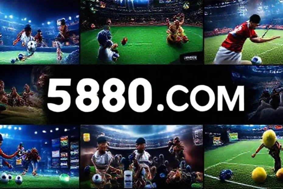 Atividades de apostas esportivas na plataforma 580.COM.